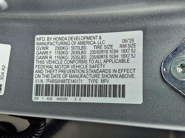 2026 Honda CR-V Hybrid Sport-L