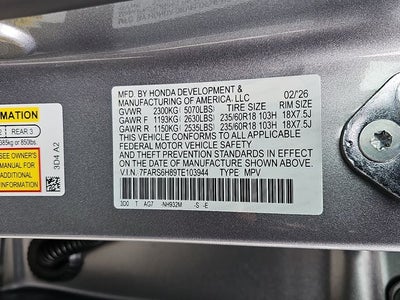 2026 Honda CR-V Hybrid Sport-L