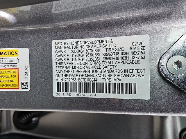 2026 Honda CR-V Hybrid Sport-L
