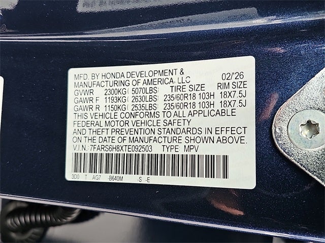 2026 Honda CR-V Hybrid Sport-L