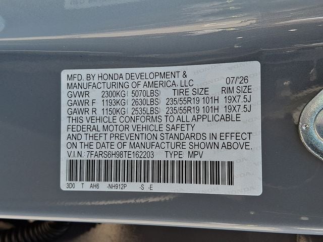 2026 Honda CR-V Hybrid Sport Touring