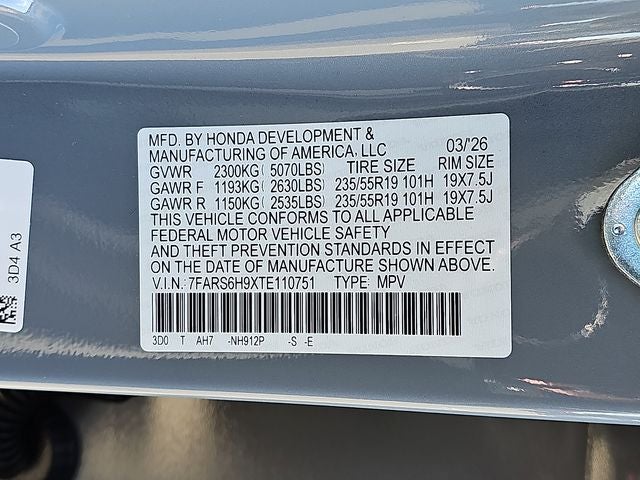 2026 Honda CR-V Hybrid Sport Touring