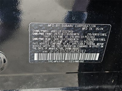 2025 Subaru Forester Touring