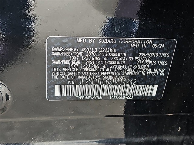 2025 Subaru Forester Touring