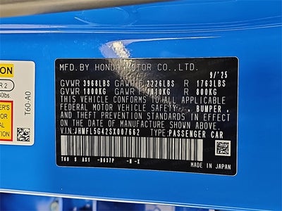 2025 Honda Civic Type R Base