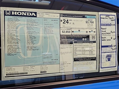 2025 Honda Civic Type R Base
