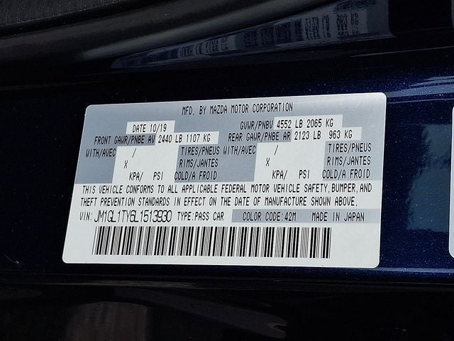 2020 Mazda Mazda6 Grand Touring