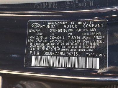 2022 Hyundai Tucson Hybrid Limited