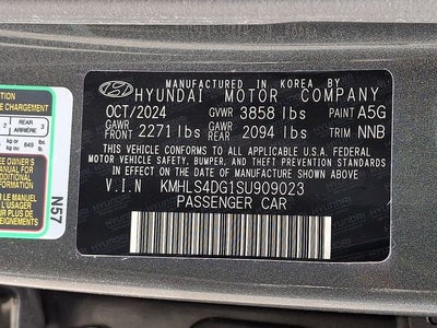 2025 Hyundai Elantra SEL Convenience