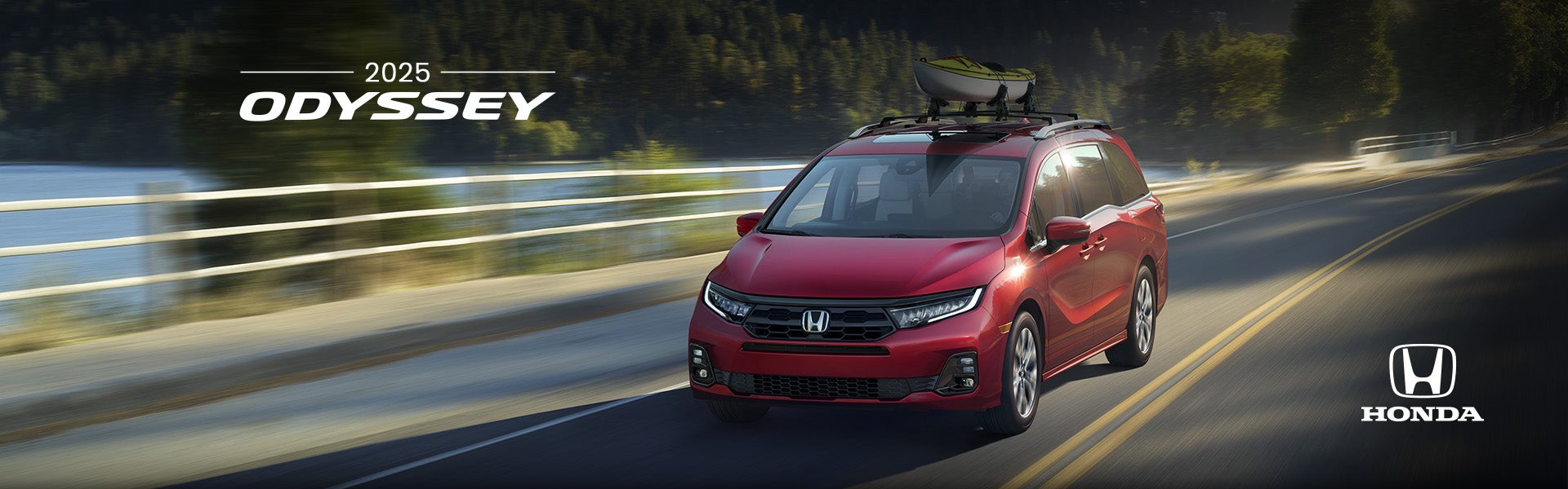 Red 2025 Honda Odyssey