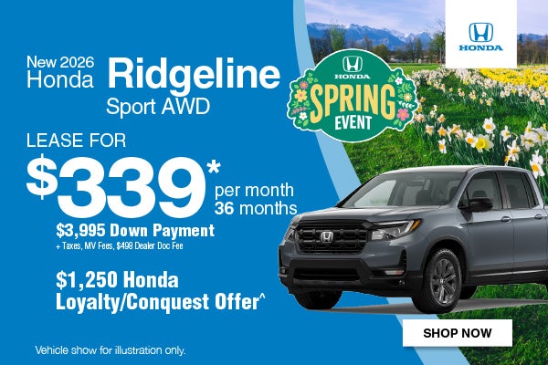 2026 Honda Ridgeline