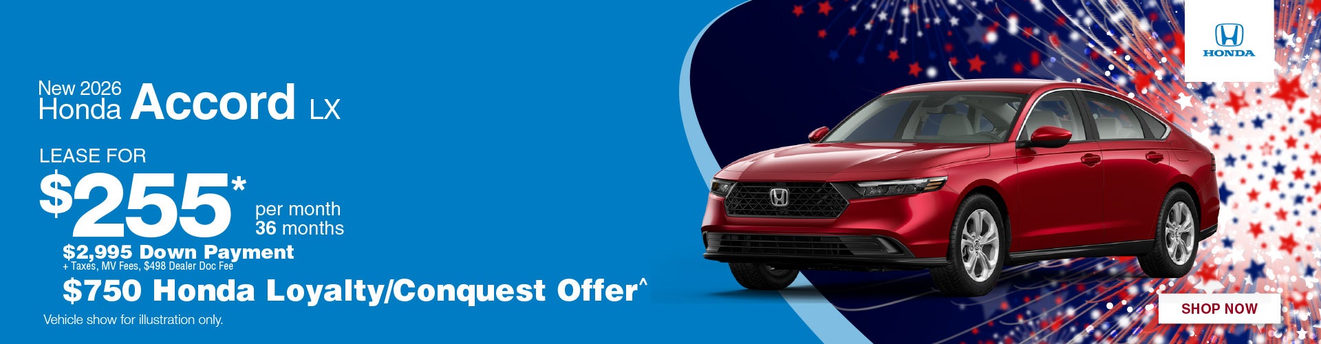 New 2026 Honda Accord LX