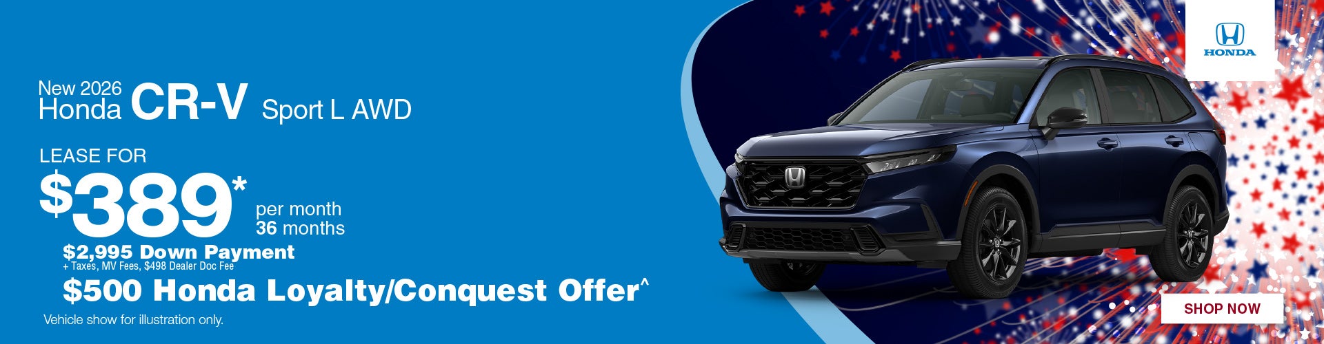 New 2026 Honda CR-V Sport L AWD