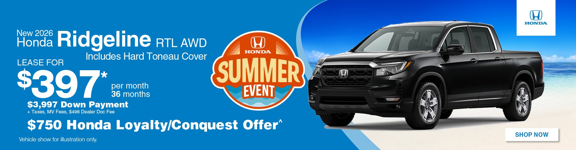 2026 Honda Ridgeline